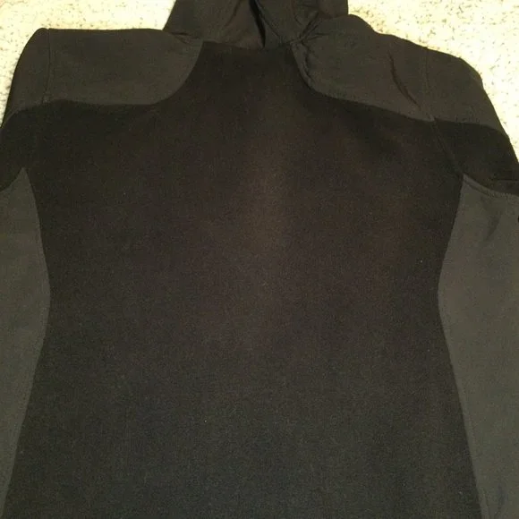 Reebok Nylon/Fleece Hooded Full Zip Up Jacket - Picture 8 of 9